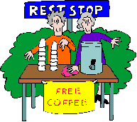 Pit Stop (Image from Microsoft Clip Art)
